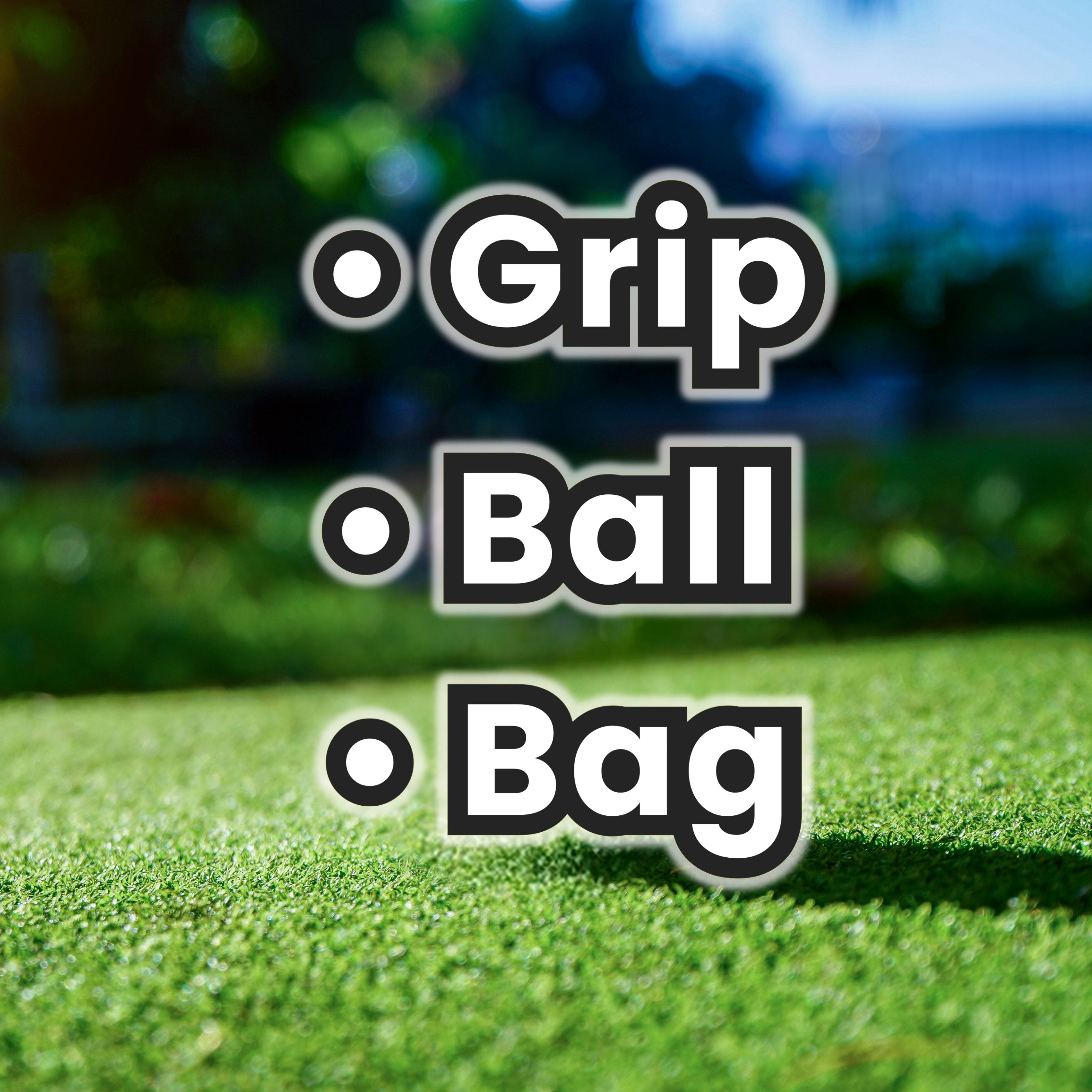 05 Grip / Bag / Ball / Cap / Fee