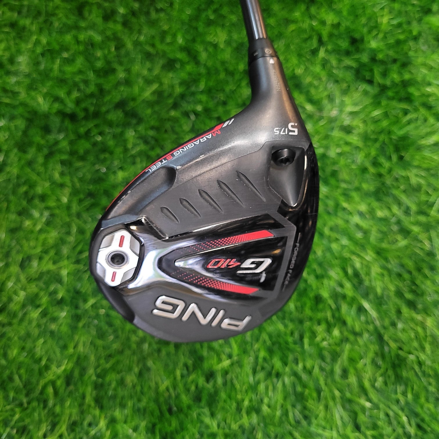 G410 5w Ping G410 STD 5w 17.5 Degree Fairway Wood FW Flex Regular Alta J CB Red Exc