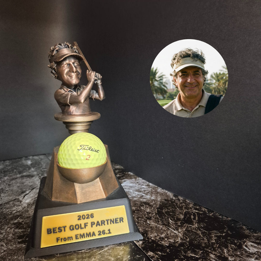 Gift / Trophy / Custom 3D Face Trophy