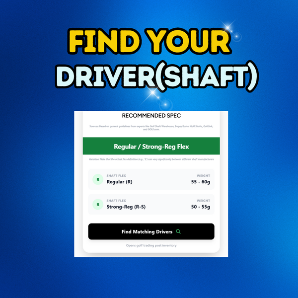 Finding Your Driver(shaft) Spec