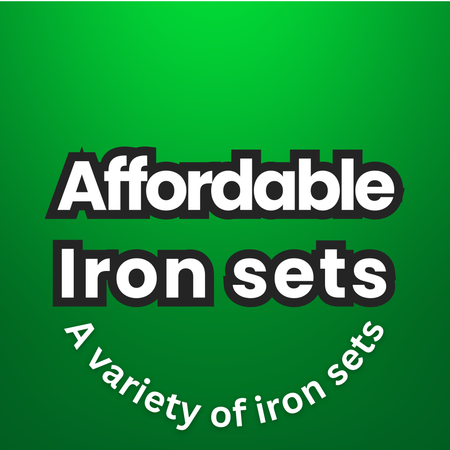 04 Affordable iron sets (~$190)