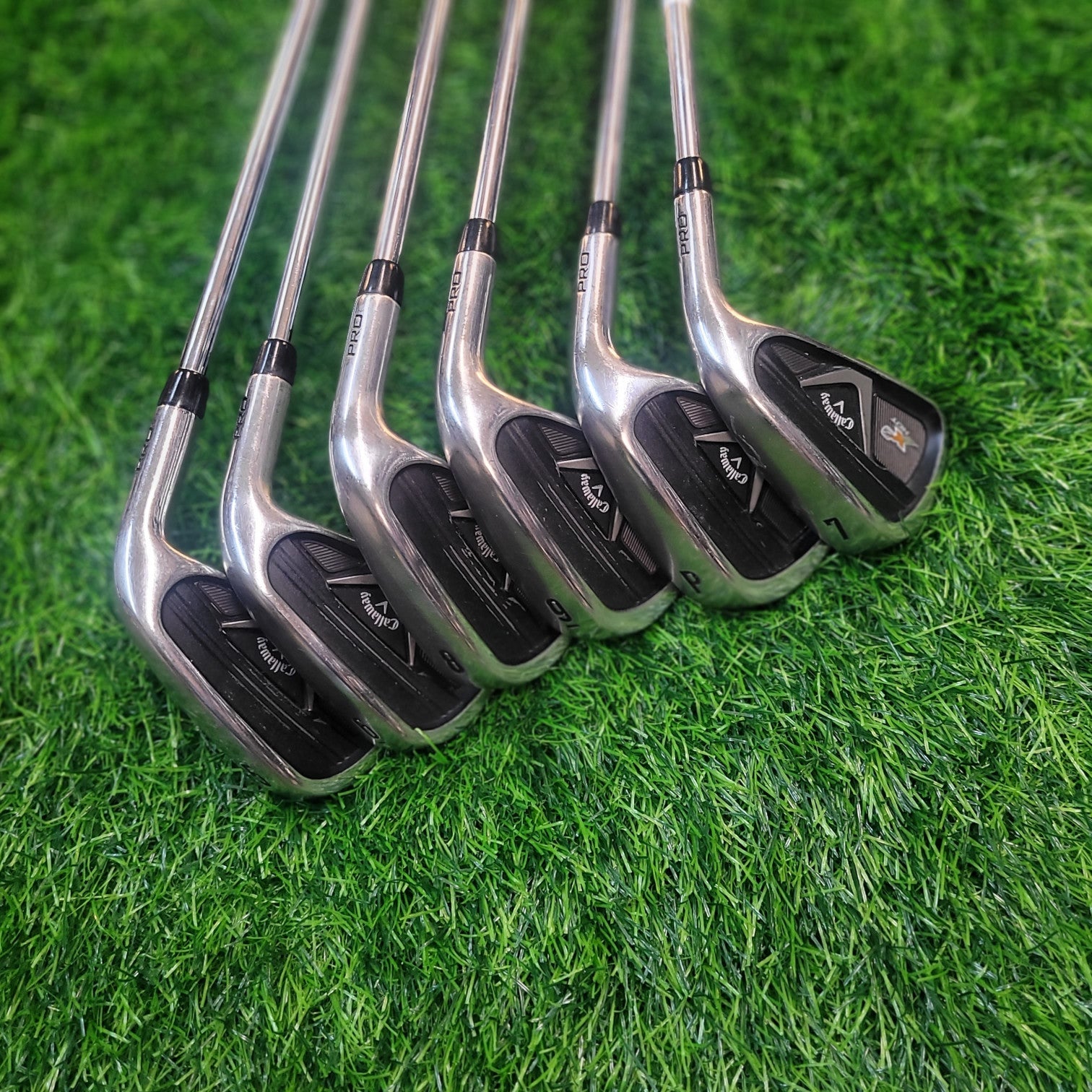 Callaway  Iron Set / X2 HOT PRO  / 6pcs / USA /  S