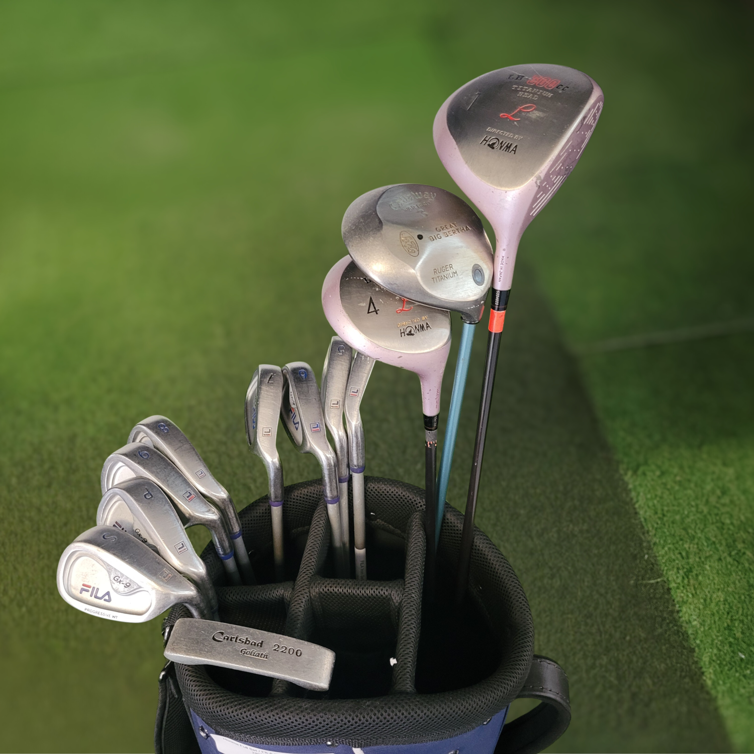 Honma Full Set / FILA iron / 12pcs / Women