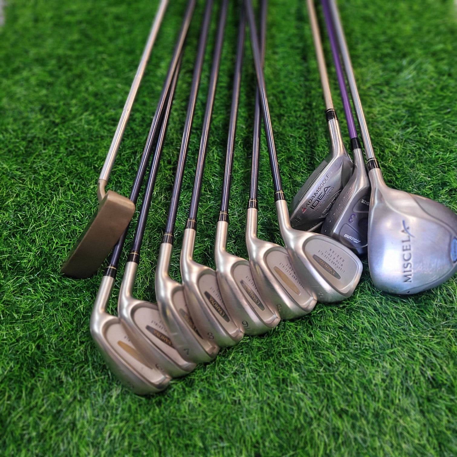 Taylormade Full Set / Mizuno iron Set / 11pcs / Women