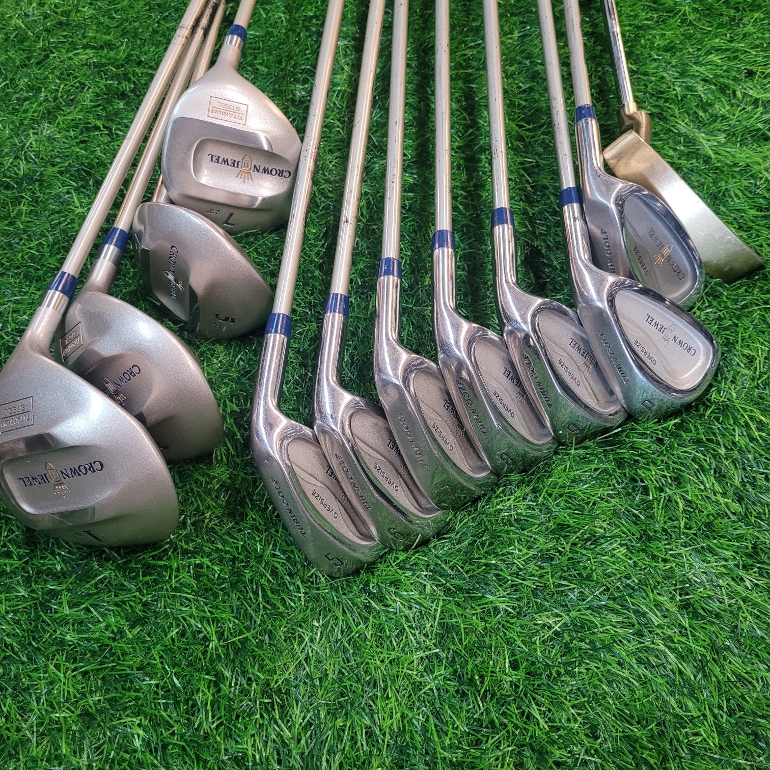 CROWN Full Set / CROWN JEWEL Irons / 12pcs / Women