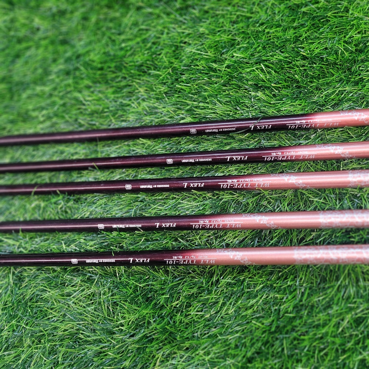 MAJESTY Iron Set / SHUTTLE I3000X / 5 pcs / Women / L