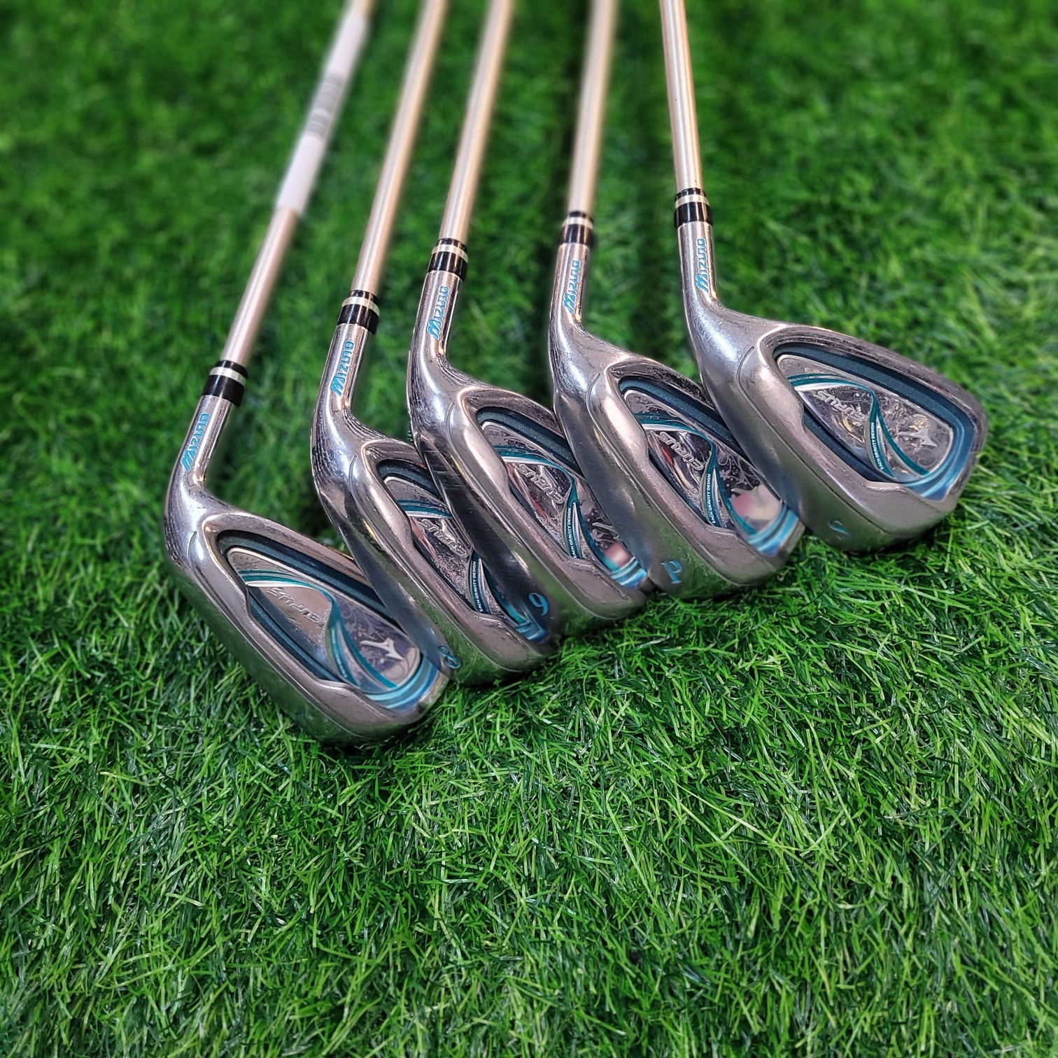 Mizuno Iron Set / EURUS Blue / 5 pcs / Women