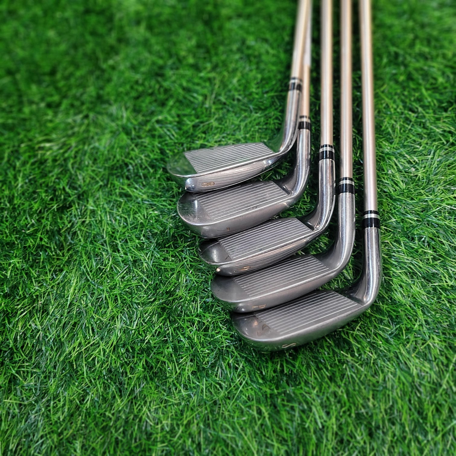 Mizuno Iron Set / EURUS Pink Gold / 5 pcs / Women / L(-0.5")