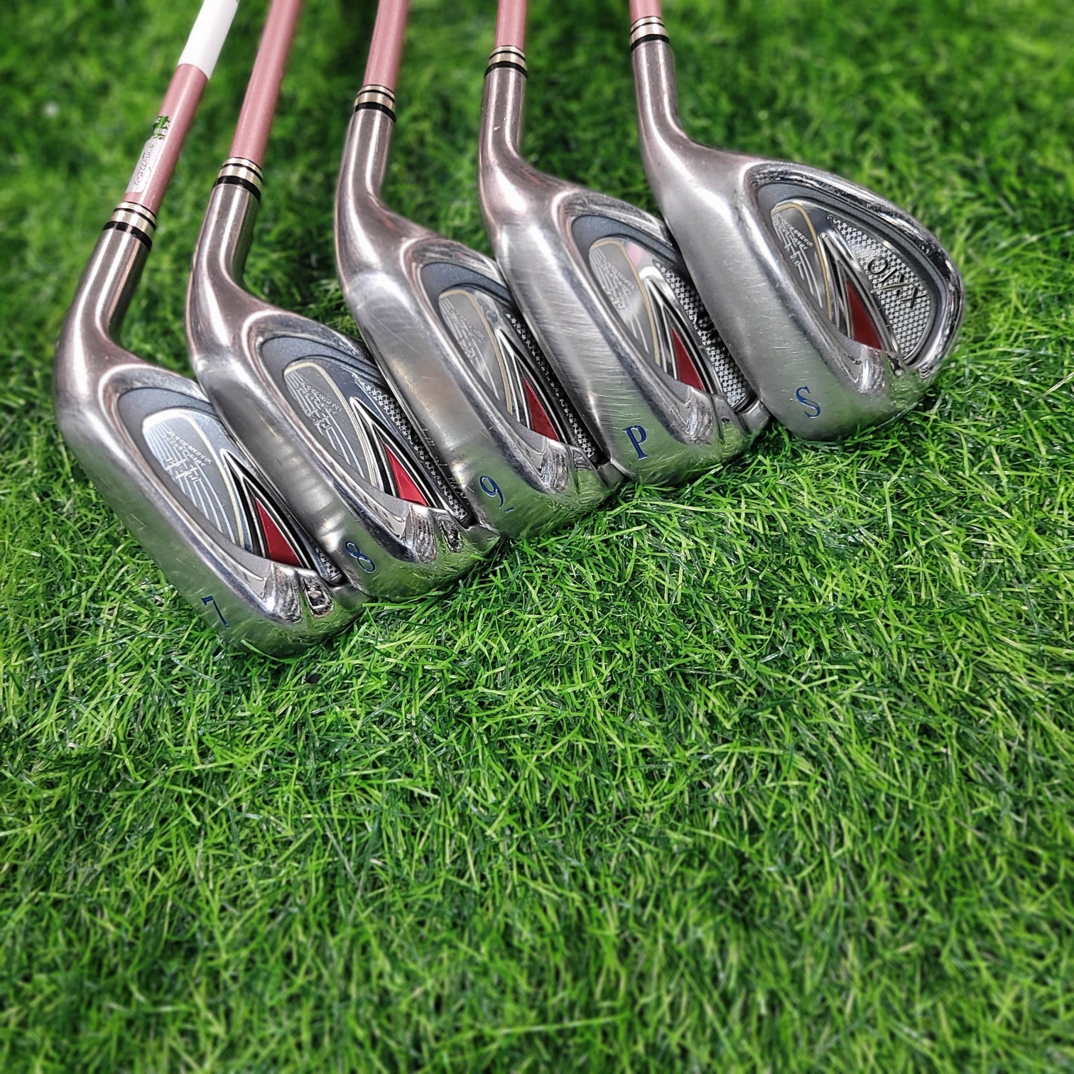 XXIO Iron Set / XXIO 8 Bordeaux / 5pcs / Women
