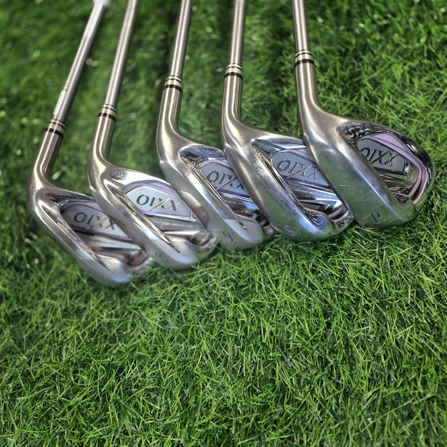 XXIO Iron Set / XXIO 7 / 5pcs / Pink / Women