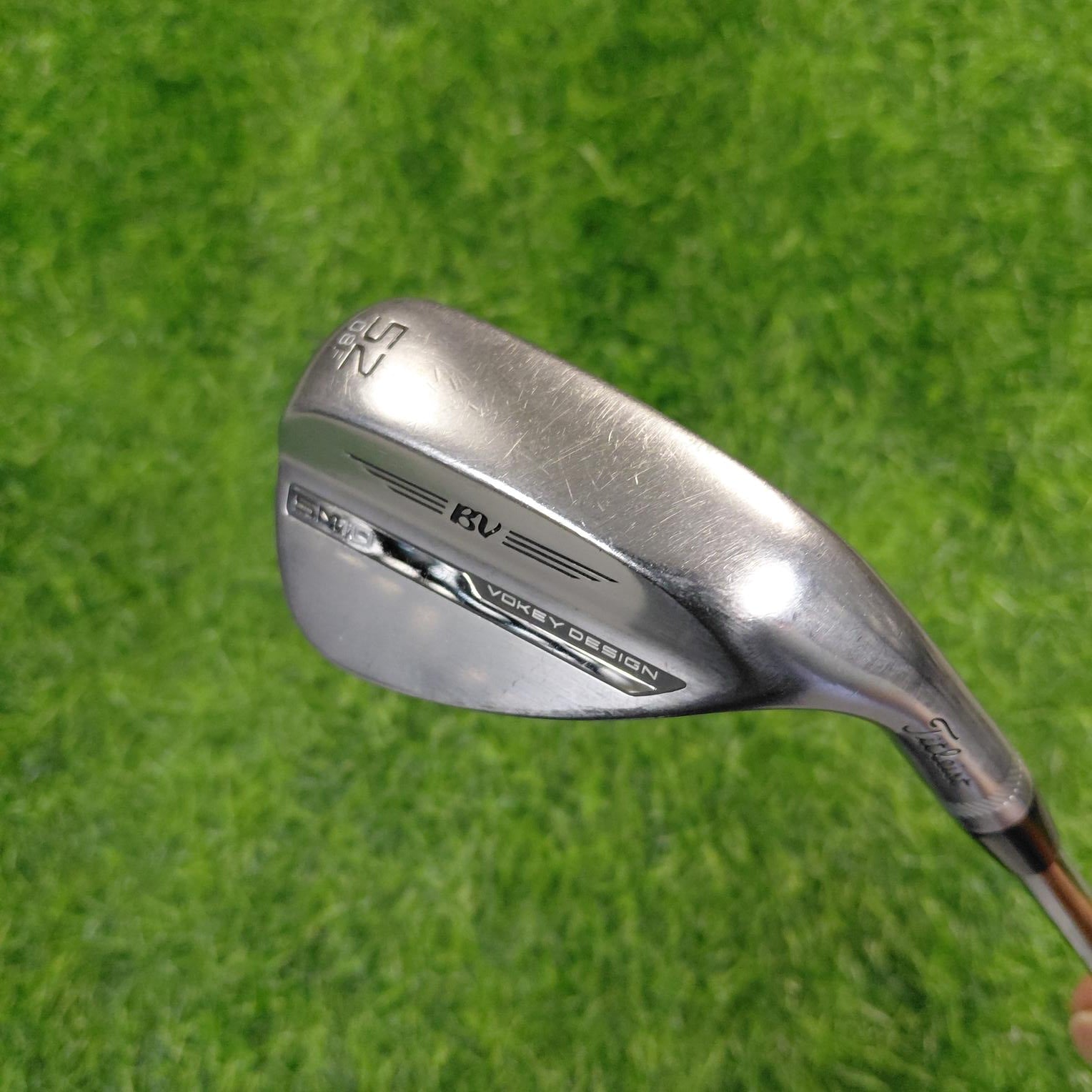Titleist Wedge / Vokey SM10 TOUR CHROME / 52.0 / S