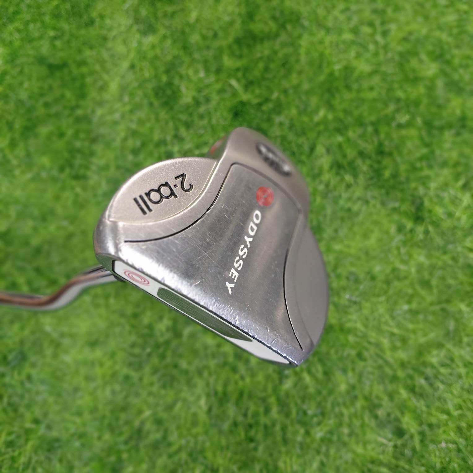 Odyssey Putter / WHITE STEEL 2BALL / 35"