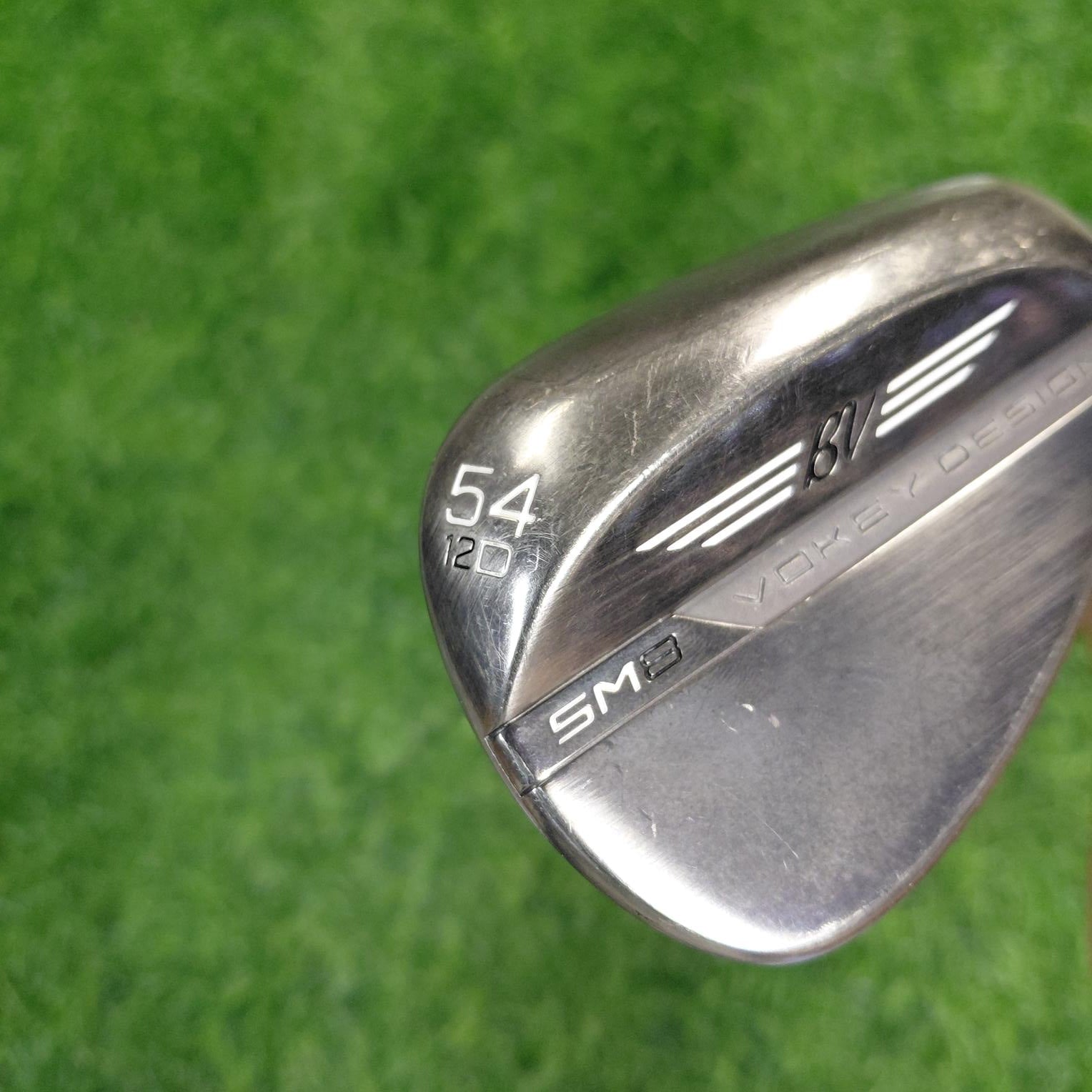 Titleist Wedge / Vokey SM8 BRASHED STEEL / AW(54-12°) / SOLID
