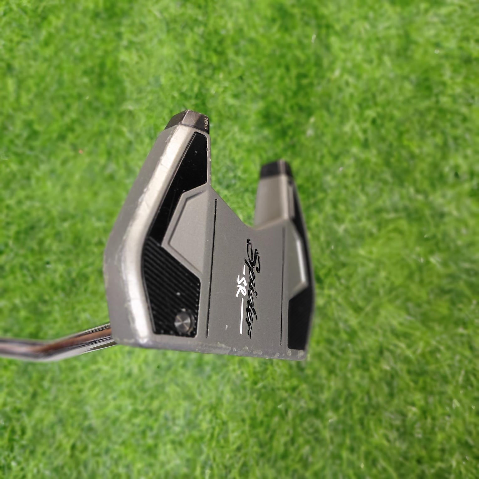 TaylorMade Putter / Spider SR PLATINUM/WHITE Single Bend / 34
