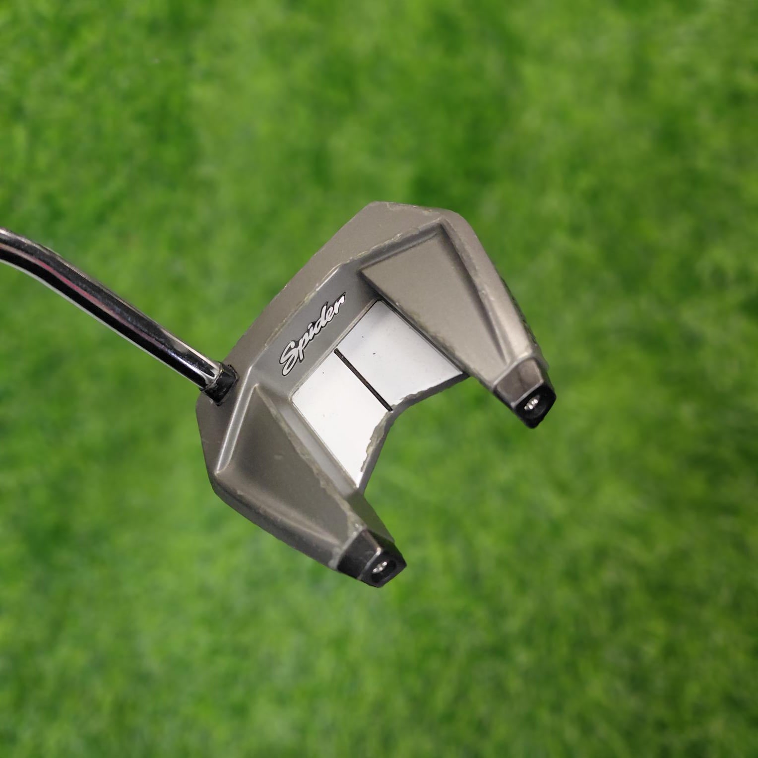 TaylorMade Putter / Spider SR PLATINUM/WHITE Single Bend / 34"