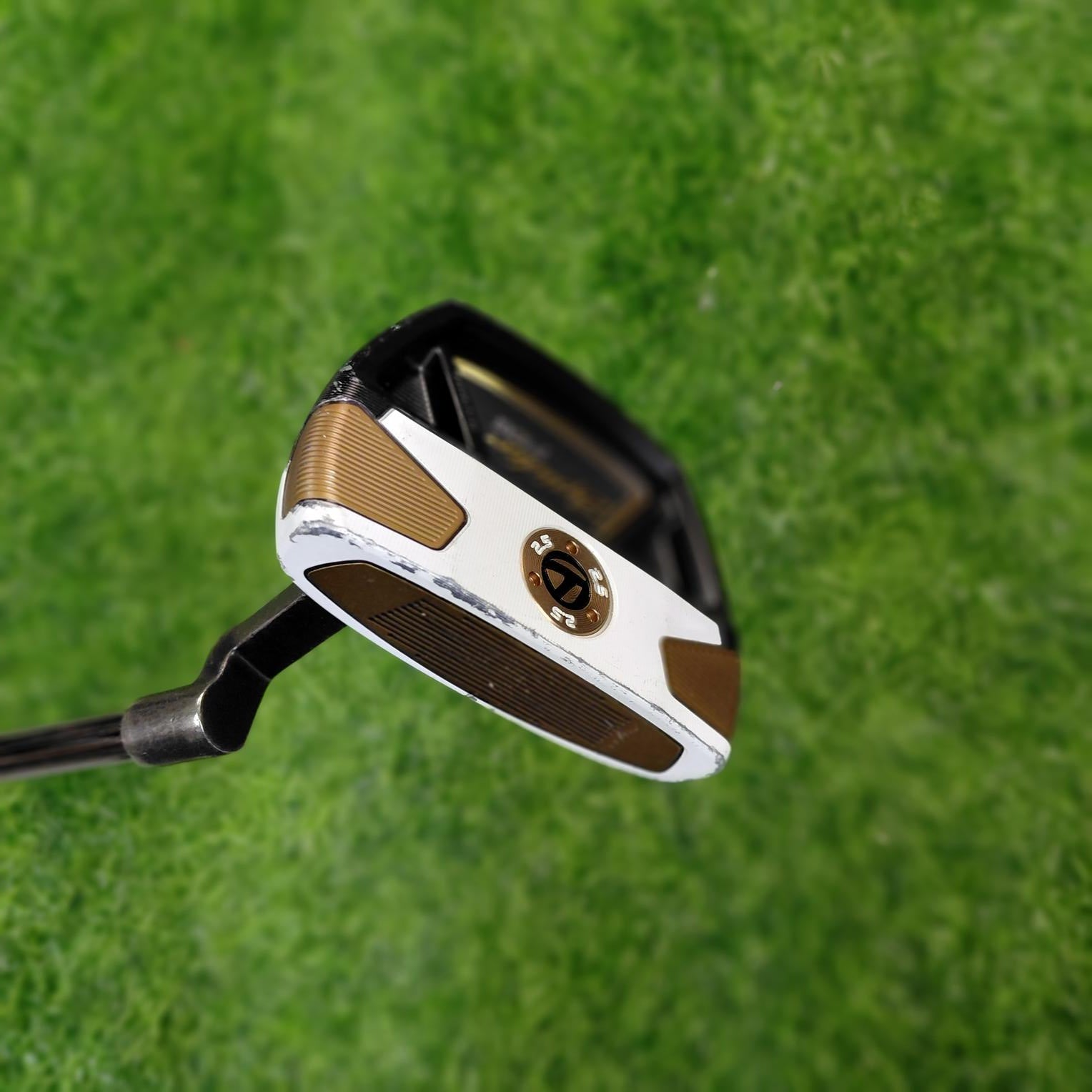 TaylorMade Putter / Spider FCG BLACK/WHITE Crank Neck / 33"