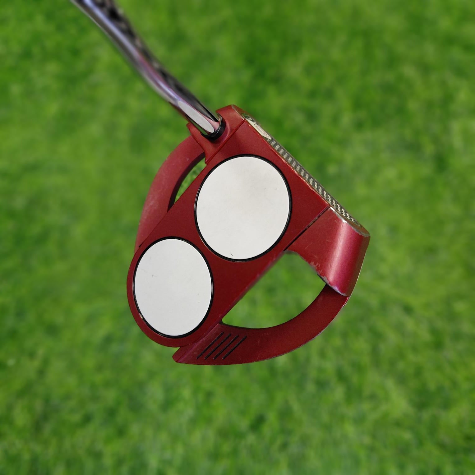 Odyssey Putter / O WORKS RED 2BALL FANG 17 Red2- / 33"