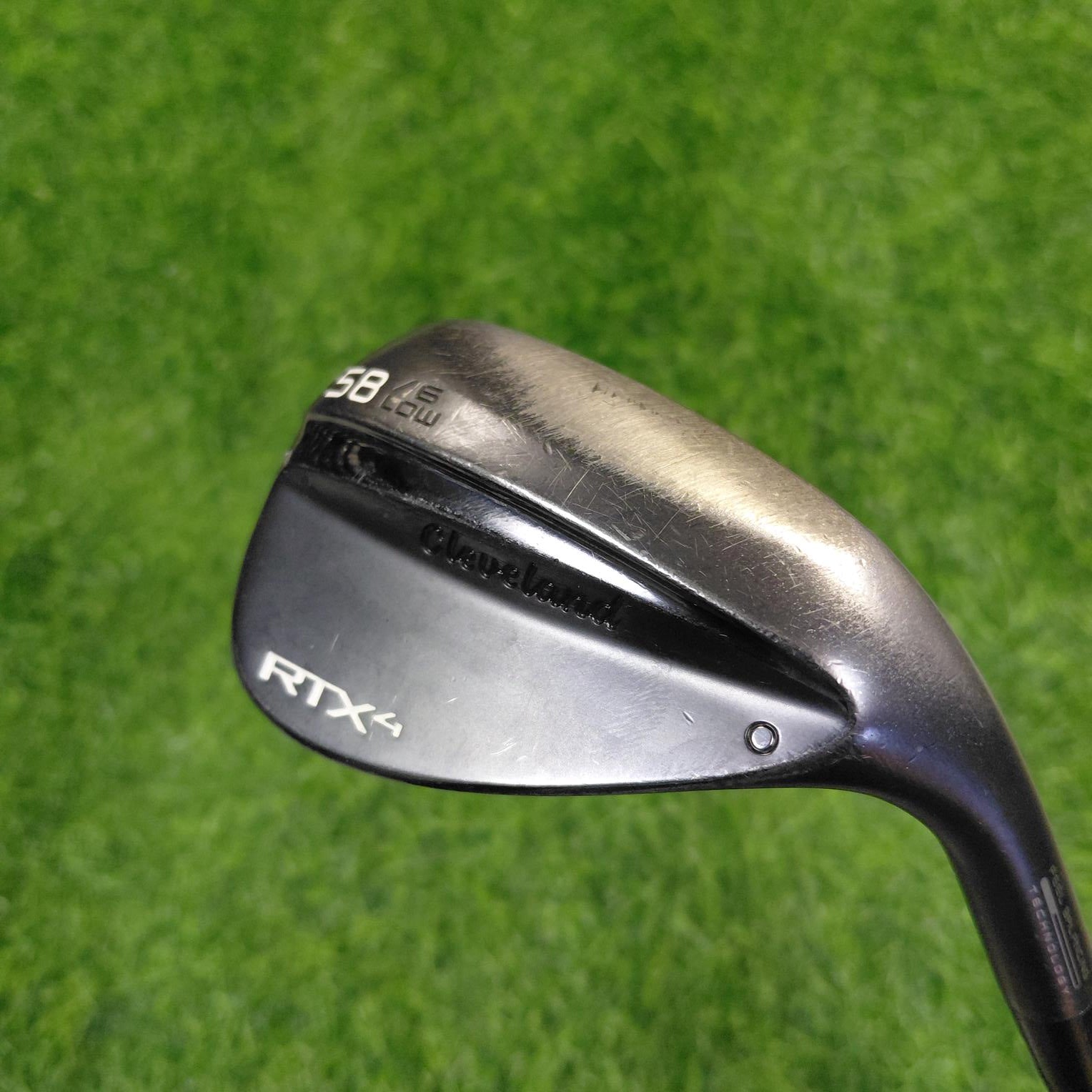 Cleveland Wedge / RTX4 BK Black / SW(58-06°) / S