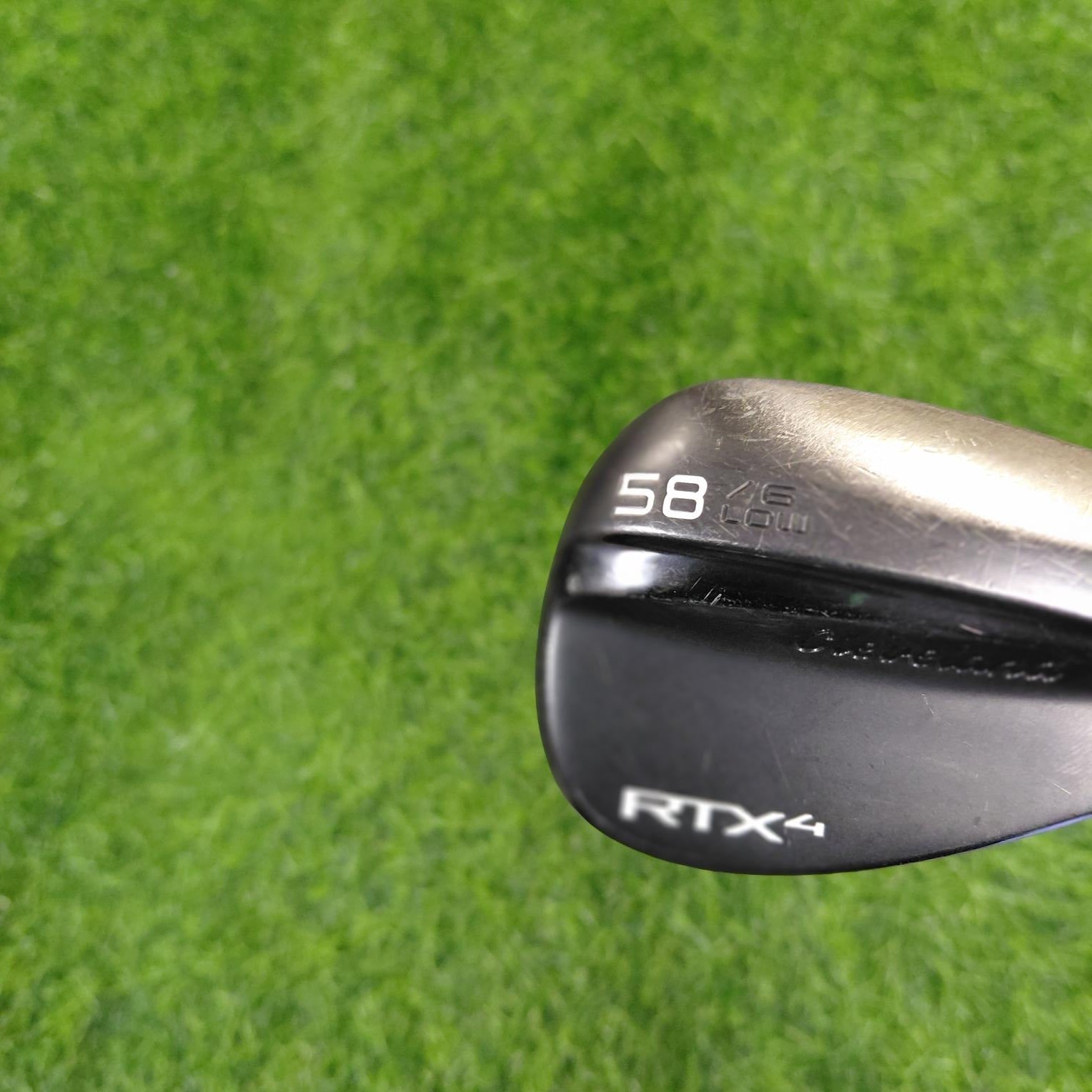 Cleveland Wedge / RTX4 BK Black / SW(58-06°) / S