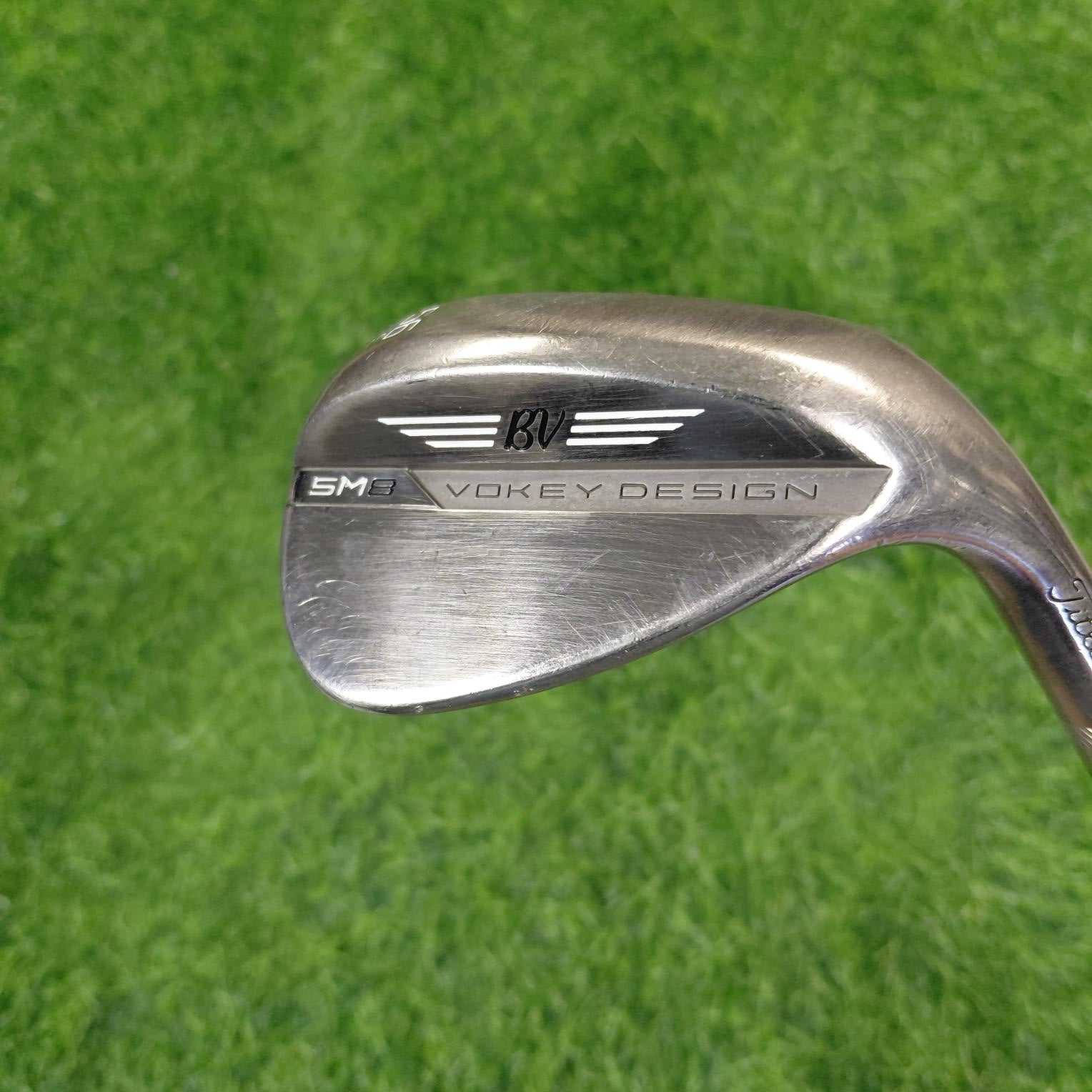 Titleist Wedge / Vokey SM8 BRASHED STEEL / SW(56-10°) / S
