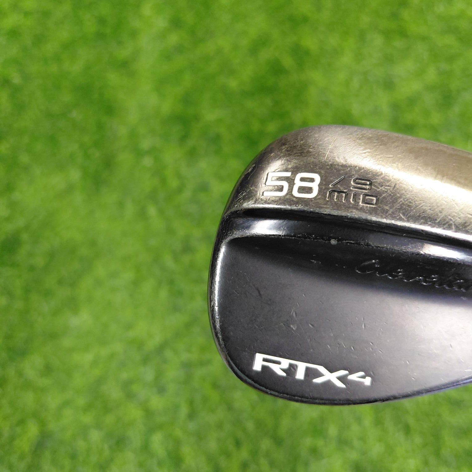 Cleveland Wedge / RTX4 BK Black / SW(58-09°) / S