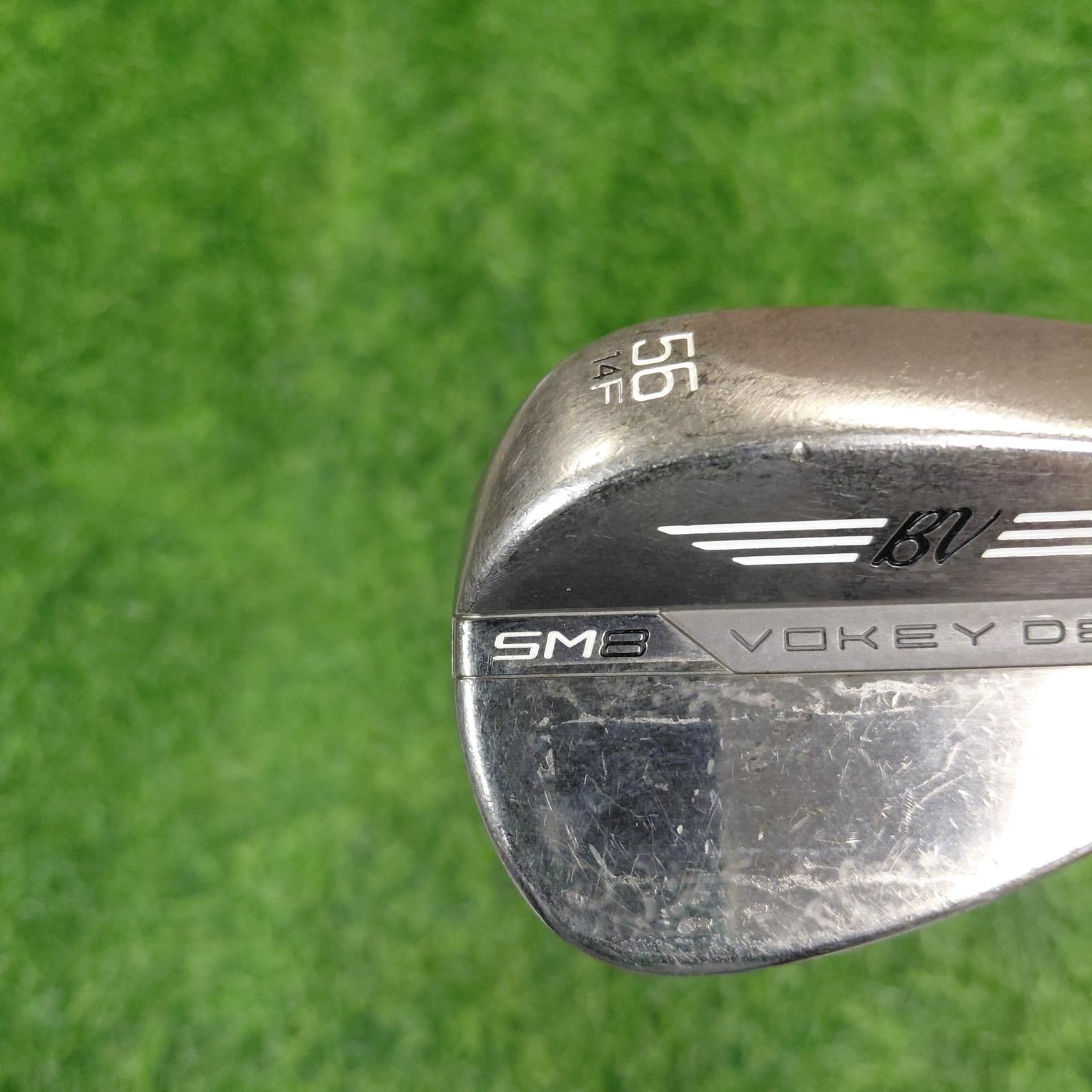 Titleist Wedge / Vokey SM8 BRASHED STEEL / SW(56-14°) / S