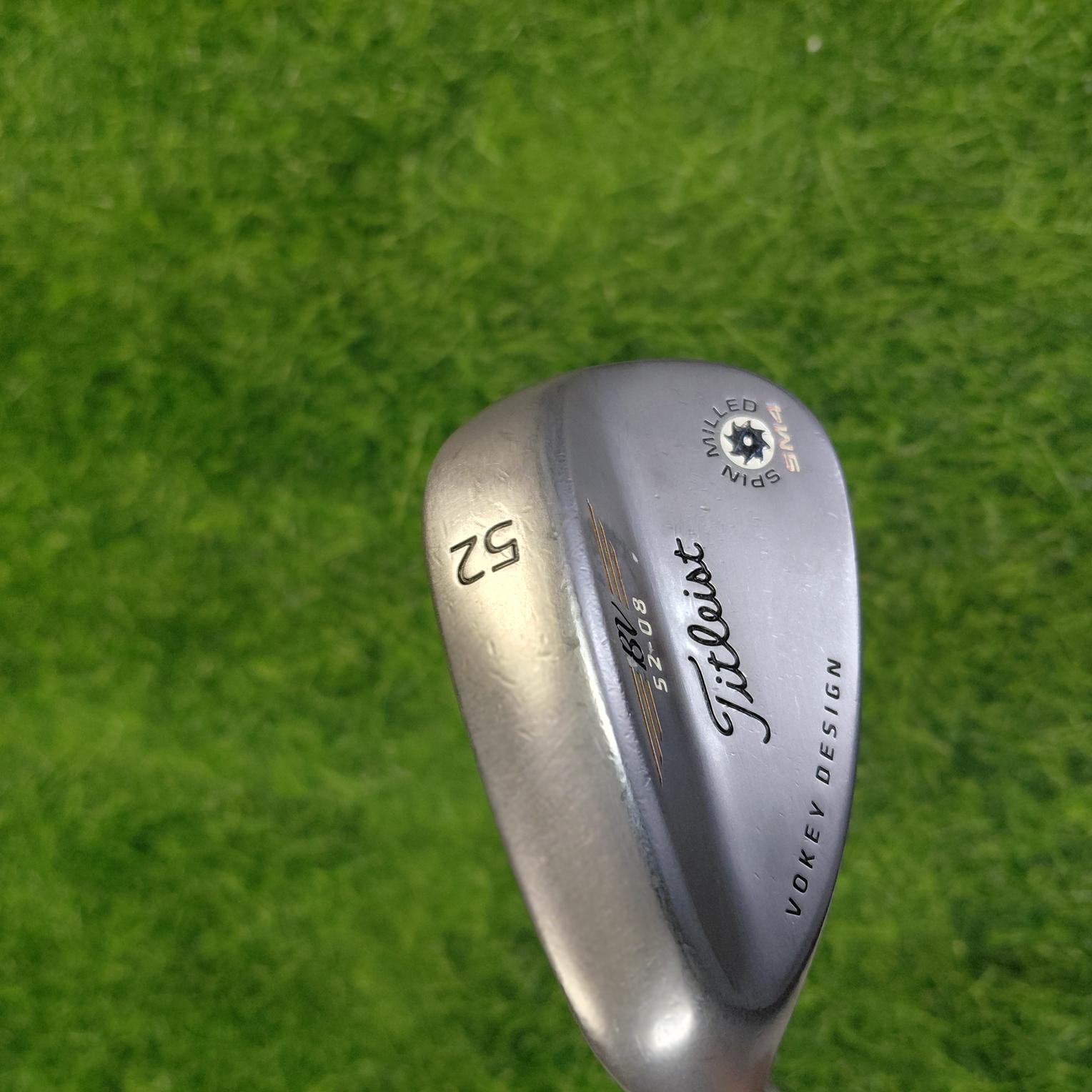 Titleist Wedge / VOKEY SPIN MILLED SM4 Tour Chrome / AW(52.0°) / Lefty