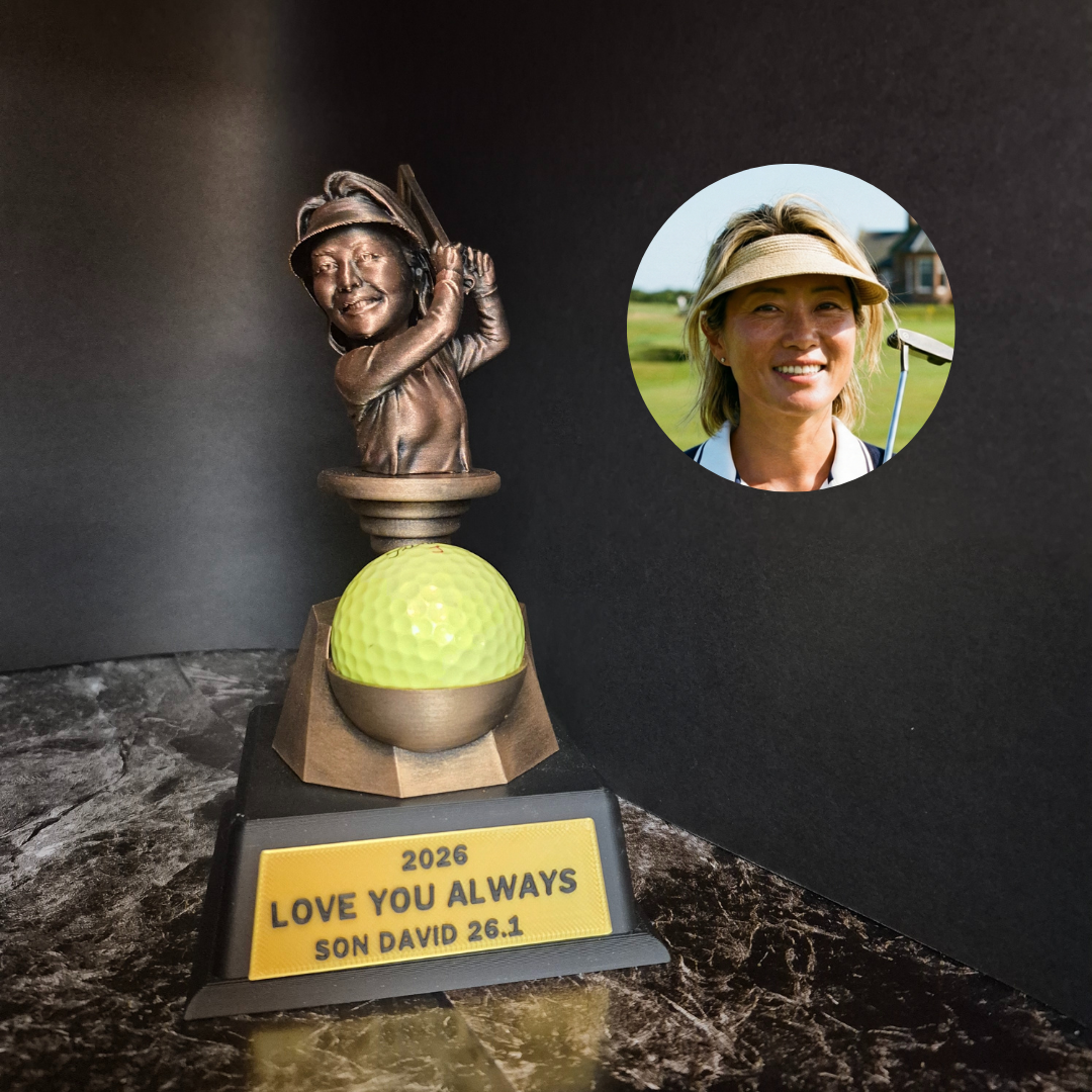 Gift / Trophy / Custom 3D Face Trophy