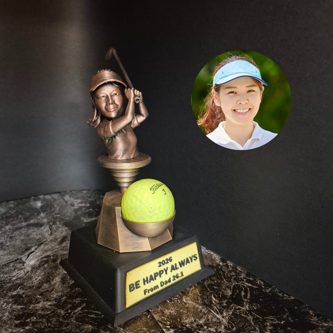 Gift / Trophy / Custom 3D Face Trophy