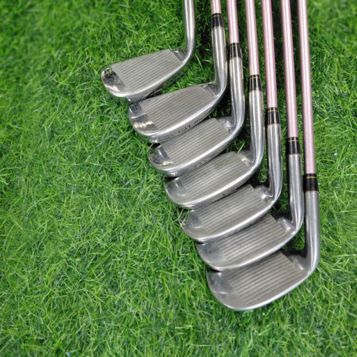 HONMA Iron Set / Memorial 2000 *5Stars / 7pcs / Women * #10 Missing