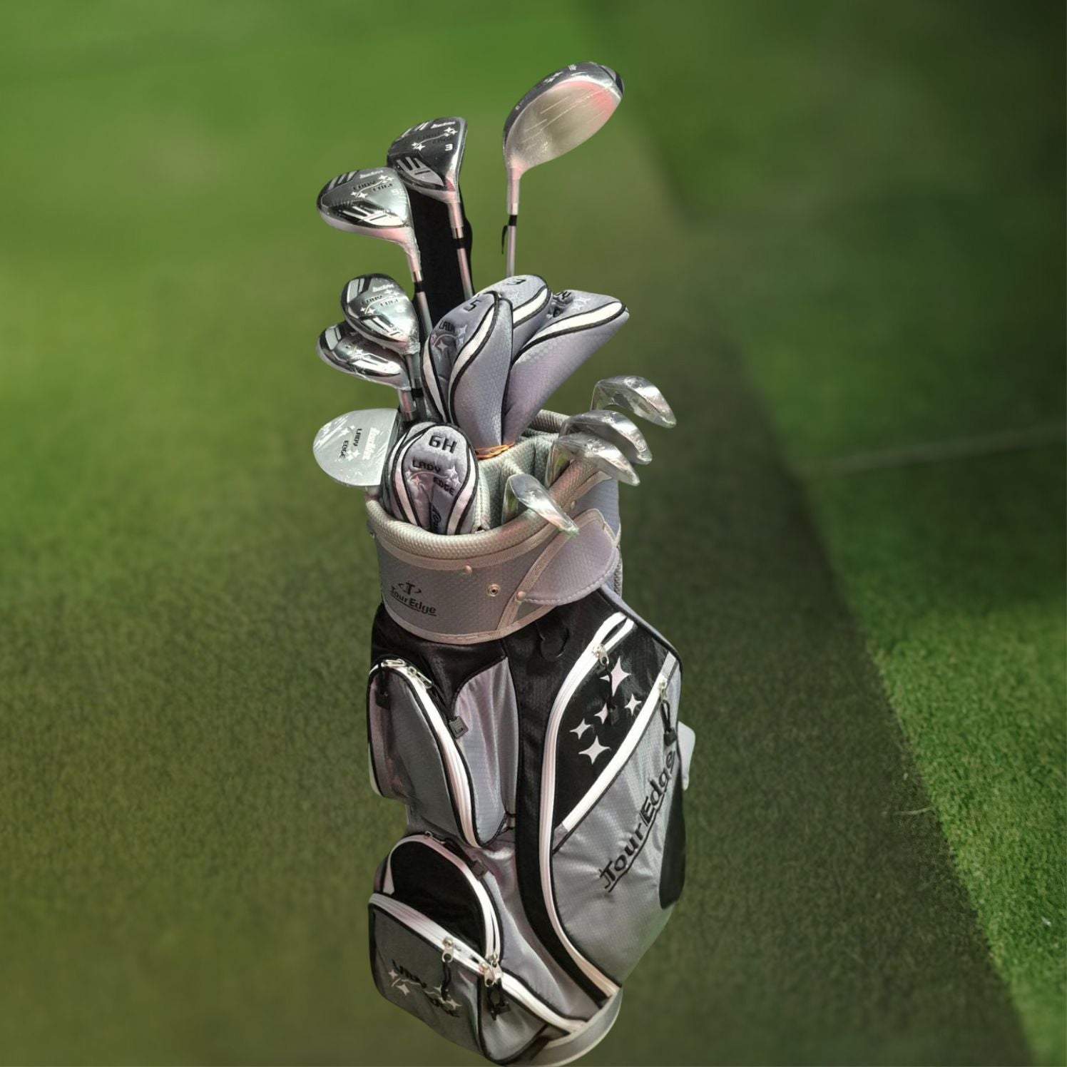Tour Edge Full Set / Lady Edge(Gray) / 10pcs / Women (Brand New)