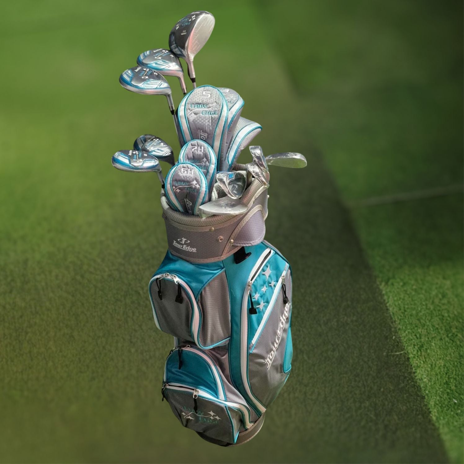 Tour Edge Full Set / Lady Edge(Green) / 10pcs / Women (Brand New)