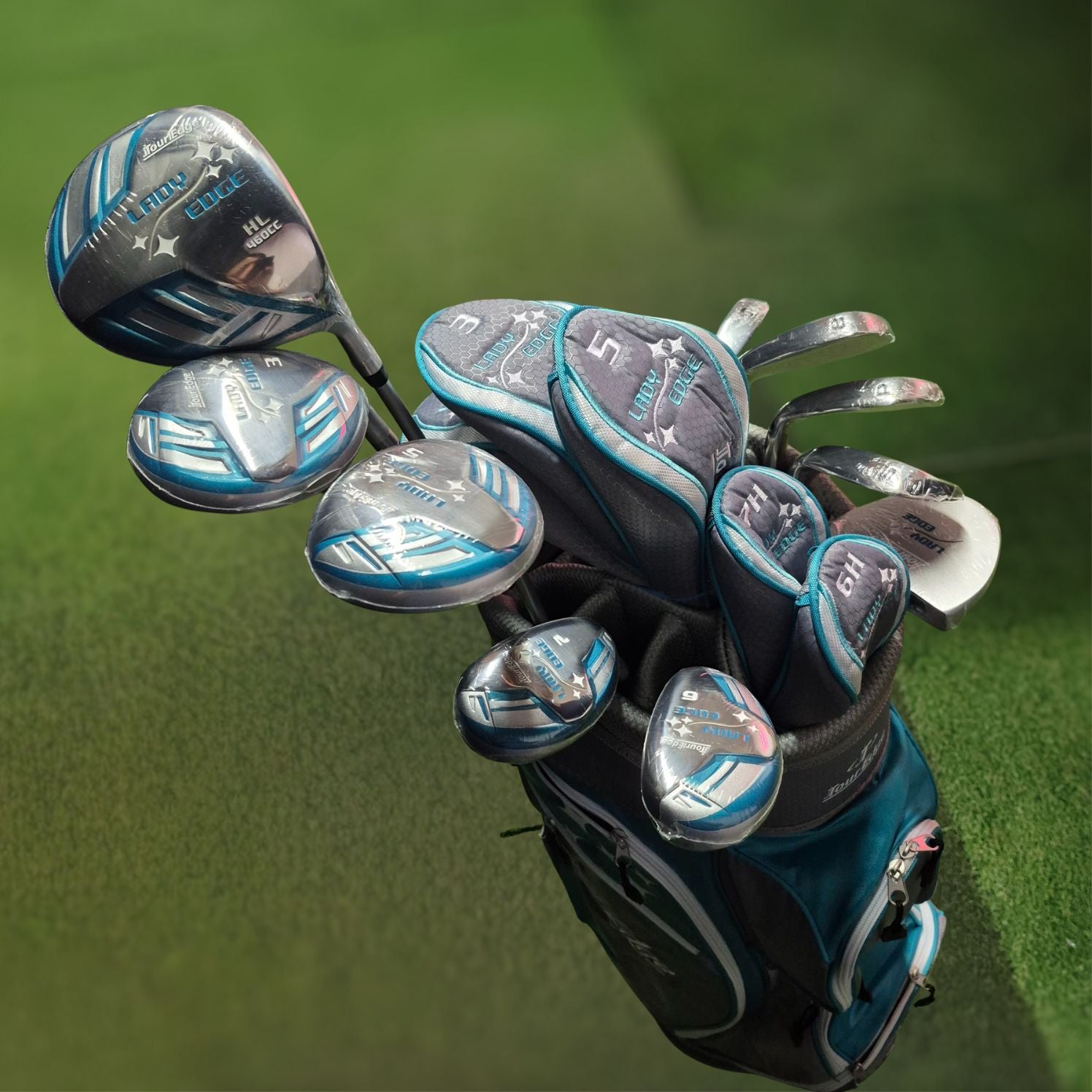 Tour Edge Full Set / Lady Edge(Green) / 10pcs / Women (Brand New)